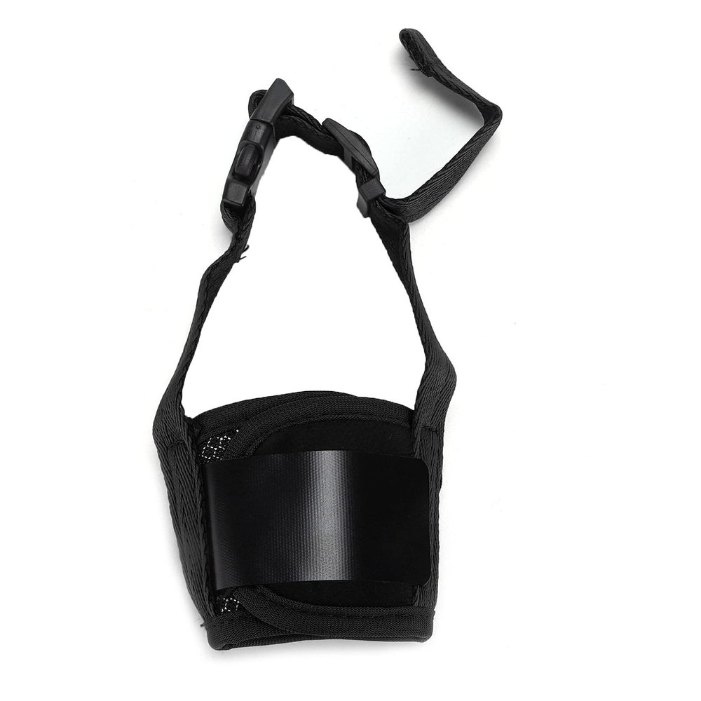 Adjustable Dog Muzzle for Anti-Bite and Anti-Chew (Black)