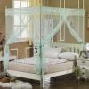 Stainless Steel Canopy Frame Holder for Twin, Full, Queen, King and California King Beds, 2 x 2.2 m view 1