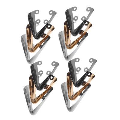 6 Pairs of Iron Metal Shoe Tips for High Heels