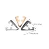 6 Pairs of Iron Metal Shoe Tips for High Heels view 2