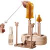 Bottle Brush Set with Case for Glasses, Straws, Nipples, Lunch Boxes and Cups view 1