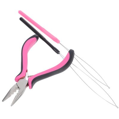 OUNONA 3-Piece Hair Extension Pliers Set