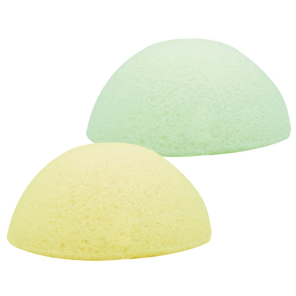 GALPADA Natural Facial Sponges, 2-Piece Set