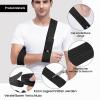 flintronic Universal Arm Sling, Adjustable 180 cm, Lightweight Shoulder Sling, Cuttable, Black view 3
