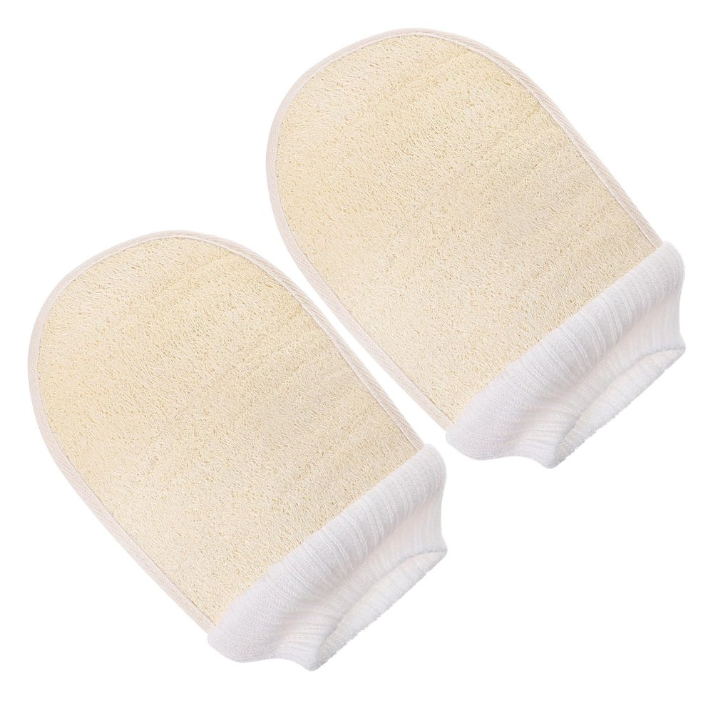 EPIGEIST Loofah Bath Scrubbing Gloves, 2-Pack