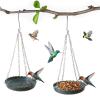 LUCKGONI Bird Feeder and Bath Station for Outdoors view 2