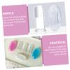 SOPOTUTU 9-Pack Silicone Finger Toothbrushes with Storage Boxes view 2