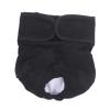 TOGEVAL Washable Reusable Dog Diaper Pants, Black, Size S view 1