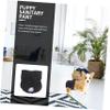 TOGEVAL Washable Reusable Dog Diaper Pants, Black, Size S view 4