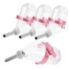 GALPADA 4-Pack Hamster Water Bottle in Pink view 1