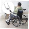 Yardenfun Galvanized Steel Front Wheel Fork Bracket for Electric and Manual Wheelchairs view 2