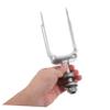 Yardenfun Galvanized Steel Front Wheel Fork Bracket for Electric and Manual Wheelchairs view 4
