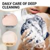 African Exfoliating Net Sponge, Long Knotted Shower Scrubber, Stretchable to 160 cm, Dark Blue view 4