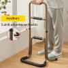 Adjustable Walking Cane with Safety Handle for Seniors view 3