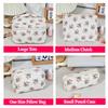 4-Piece Floral Quilted Cosmetic Bag Set for Women view 4