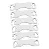 UTHCLO 6-Pack Stainless Steel Dog Tags in Bone Shape view 1