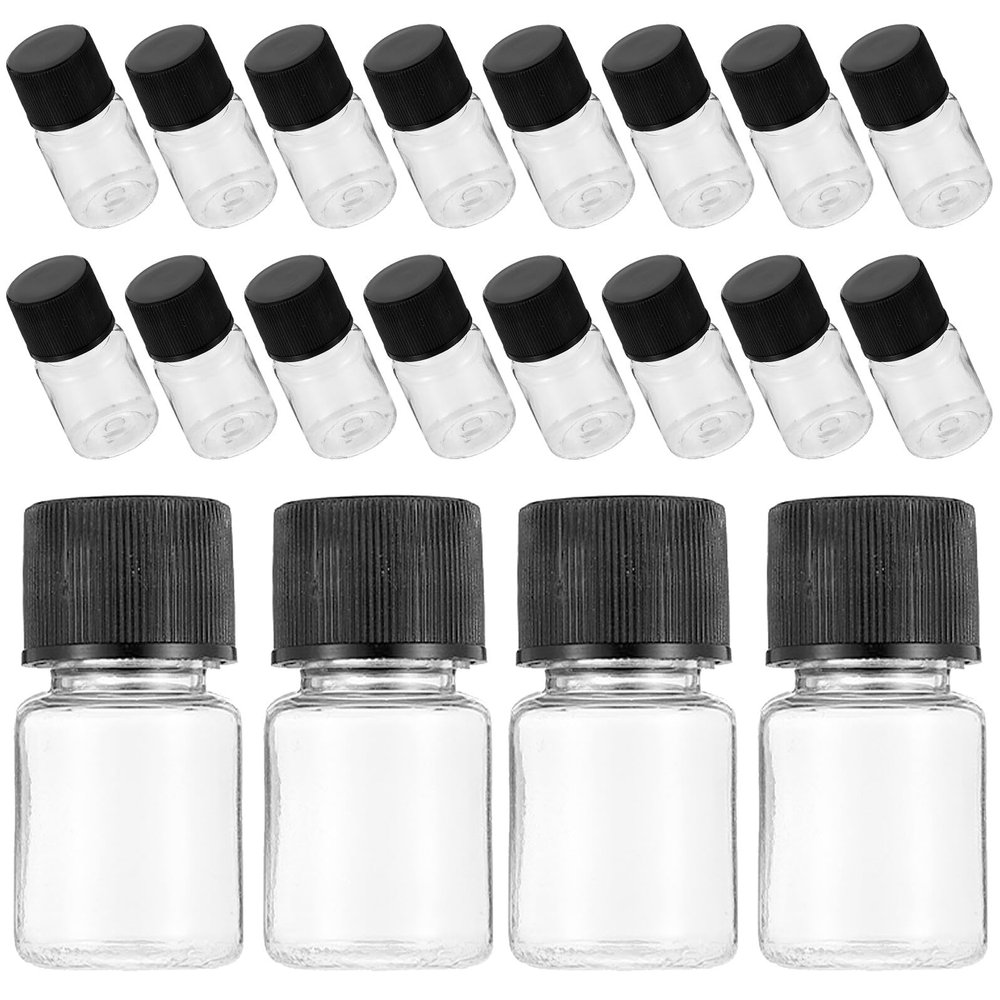 Christmas Party Transparent 5 mL Sample Bottles