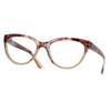 ZENOTTIC Stylish Reading Glasses for Women - Brown 2.75x view 1