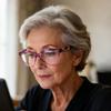 ZENOTTIC Stylish Reading Glasses for Women - Brown 2.75x view 2