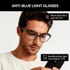 ZENOTTIC Stylish Reading Glasses for Women - Brown 2.75x view 3