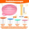quyueug 4-Piece Silicone Can Lids + Cat Food Spoon view 2