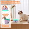 quyueug 4-Piece Silicone Can Lids + Cat Food Spoon view 4