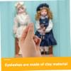 LOLIPPYY False Eyelashes for Craft Dolls, Artificial Eyelash Strips view 3