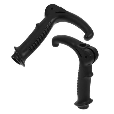 minkissy 2-Piece Plastic Ball Grips for Trekking Poles, Black Replacement Handles