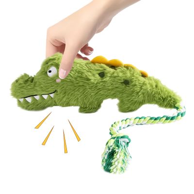 Cuddly Crocodile Plush Toy for Dogs