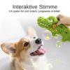 Cuddly Crocodile Plush Toy for Dogs view 2