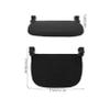 Universal Stroller Footrest Extension Board, Black view 2