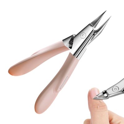 Stainless Steel Toenail Nippers, Precision Ergonomic Cutter