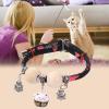 Indoor Cat Collar with Cedarwood Beads view 3