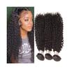 1/3/4 Bundles Brazilian Remy Kinky Curly Human Hair Extensions (26, 26, 26) view 1