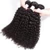1/3/4 Bundles Brazilian Remy Kinky Curly Human Hair Extensions (26, 26, 26) view 2