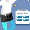Men's Inguinal Hernia Belt, Adjustable Support with Compression Pads (Medium) view 2