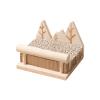 Furtryvl Bird Toy with Wooden Perches view 1