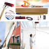 Water-Fed Telescopic Window Cleaning Brush and Extendable Squeegee with Backpack for Conservatory Roofs and Solar Panels view 2