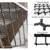 Rope Net for Outdoor Use, Balcony, Garden, Sports, 1.5 x 7 m view 2