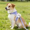 Cat Harness and Leash, Escape-Proof, Adjustable, Vest Style with Tag, Cat Walking Harness (Blue, S) view 3