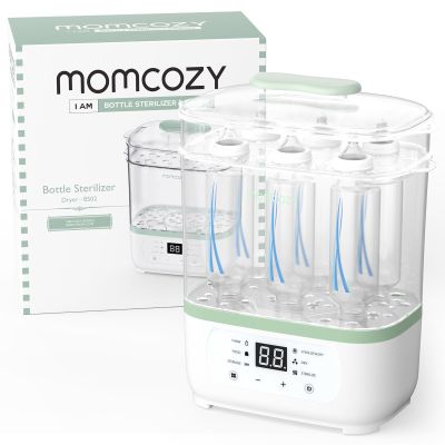 Momcozy BS02 3-in-1 Electric Steam Sterilizer for Baby Bottles