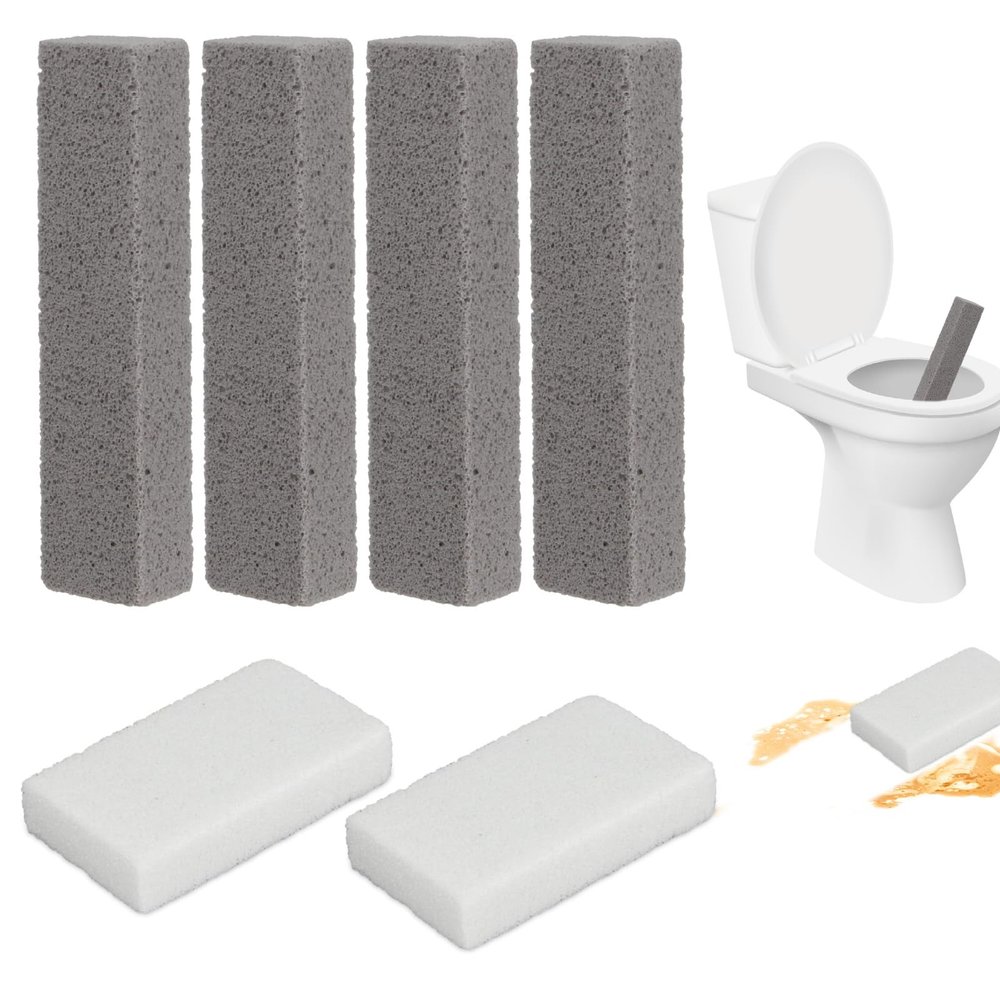 6-Piece Pumice Stone Toilet Cleaner Set