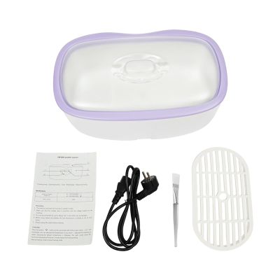 Paraffin Wax Bath for Hands and Feet, 4000 mL, 113–167°F, LED Touchscreen, Purple