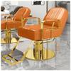 Height-Adjustable Barber Chair, 90–135° Reclining, Padded Backrest, Hydraulic Pump, 200 kg Capacity view 1