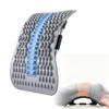 Back Support Board, 3-Level Adjustable Back Stretcher, Gray-Blue view 1