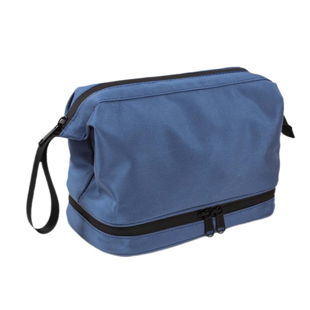 Men's Toiletry Bag, Travel Organizer for Outdoor Toiletries, Dark Blue