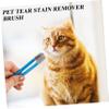 JOINPAYA Ergonomic Silicone and Plastic Eye Cleaning Comb for Cats and Dogs view 3