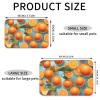 Many Delicious Oranges Pet Feeding Mat, Water-Absorbent PU Leather-Like, 30 x 45 cm, Non-Slip, for Cat and Dog Bowls view 4