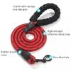 Dog Leash, Non-Slip Burst-Resistant Running Leash with Locking Carabiner and Padded Hand Loop, Strong Training Lead for Small, Medium, and Large Dogs, Sky Blue, 1.2 m x 1.2 cm view 3