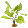 Toyvian Artificial Leafy Plant with Weighted Base for Reptile Terrariums view 1